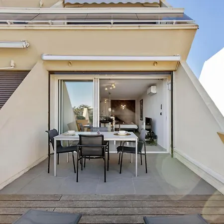 アパート Le Wildly Luxe - Terrasse - Garage - Heliopolis Village Naturiste アグド