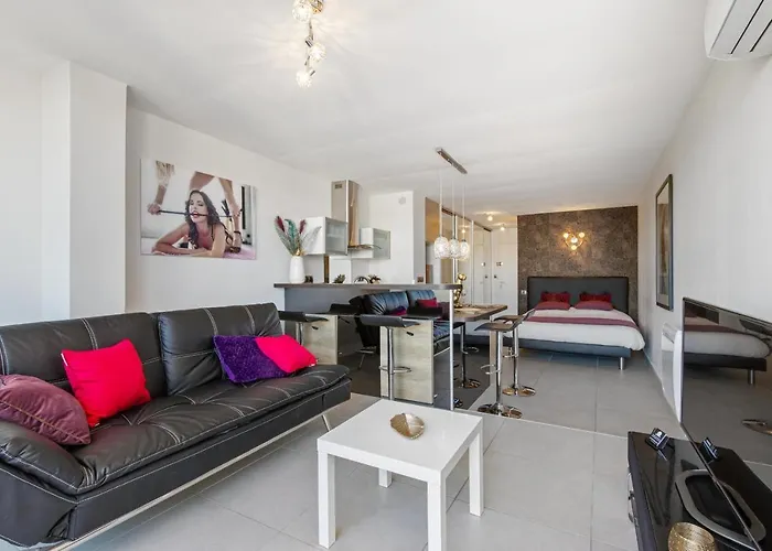 Le Wildly Studio Luxe - Terrasse - Garage - Heliopolis Village Naturiste