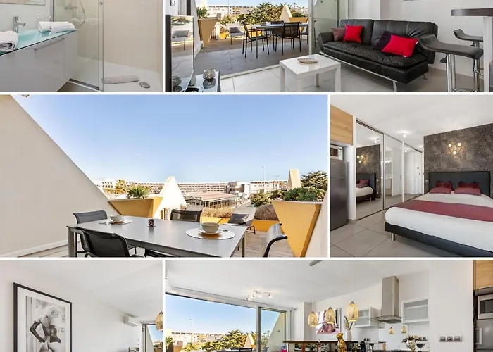 Apartman Le Wildly Studio Luxe - Terrasse - Garage - Heliopolis Village Naturiste